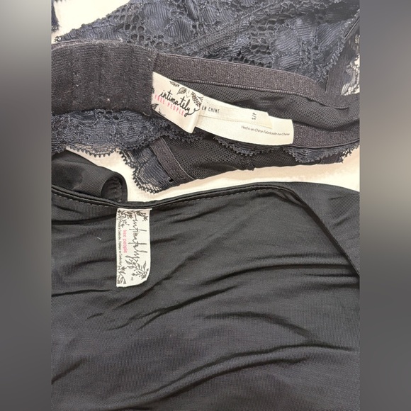 Free People Black Bralette Bundle Size S - Picture 3 of 6